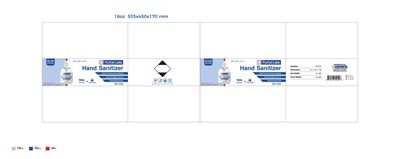 16oz (16oz Sanitizer Box Design)